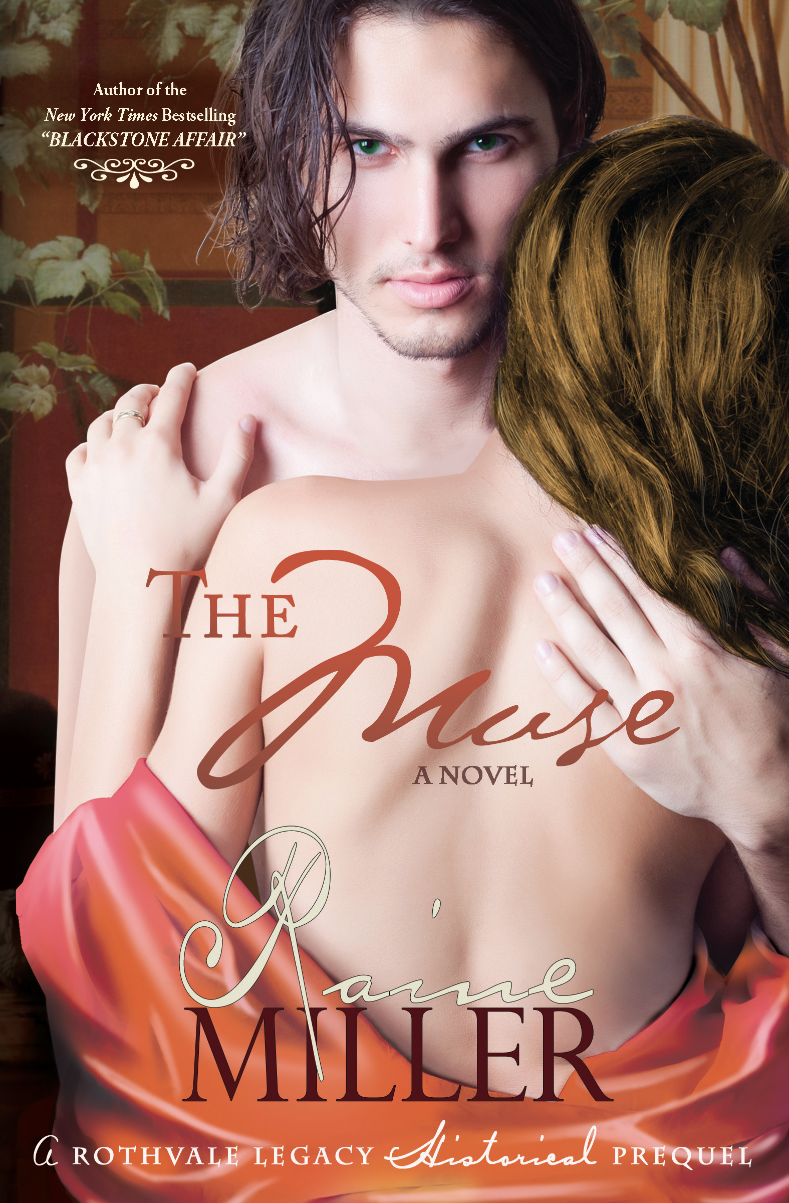 Book cover for The Muse, A Rothvale Legacy HISTORICAL